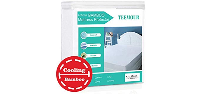 Teemour  - Waterproof Bamboo Matress Protector