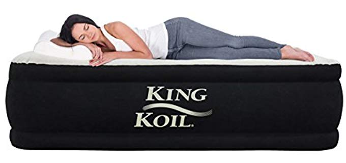 King Coil Premium - Air Mattress for Guests