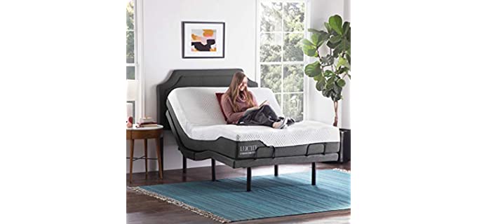 LUCID L300 - Adjustable Bed with Mattress