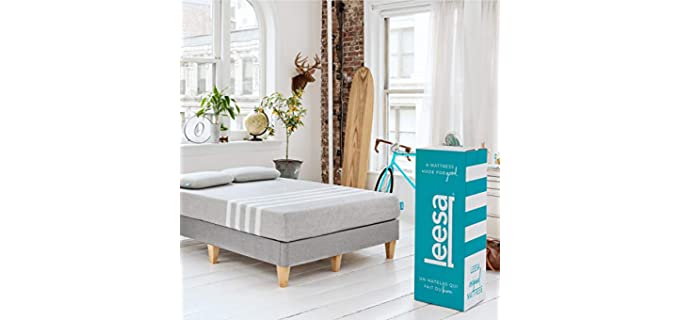 Leesa Full Bodied Mattress - Plush Extra Thick Firm Mattress for Back Support