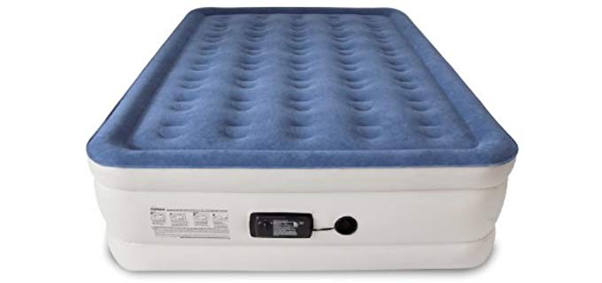 Sound Asleep Products Dream Series Air Mattress - Self Inflate Air Mattress Bed for Guests
