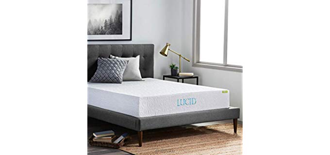lucid dream collection mattress topper reviews