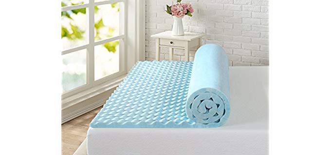gel foam mattress topper for hospital bed