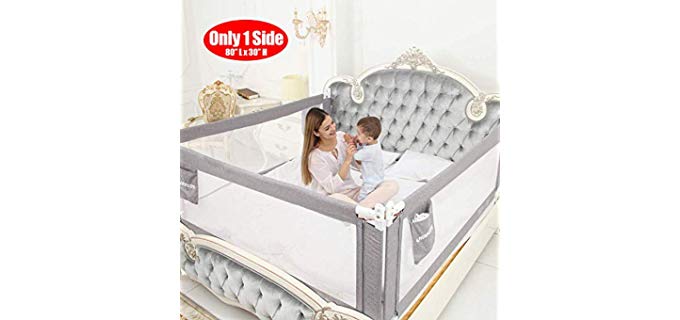 SURPCOS Extra Long - Double Toddler Bed Rail