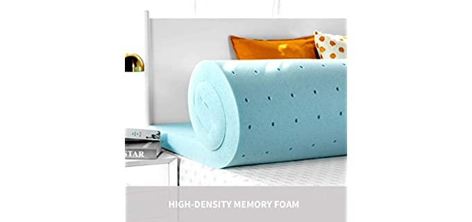 RUUF High Density - Firm Topper for Your Mattress