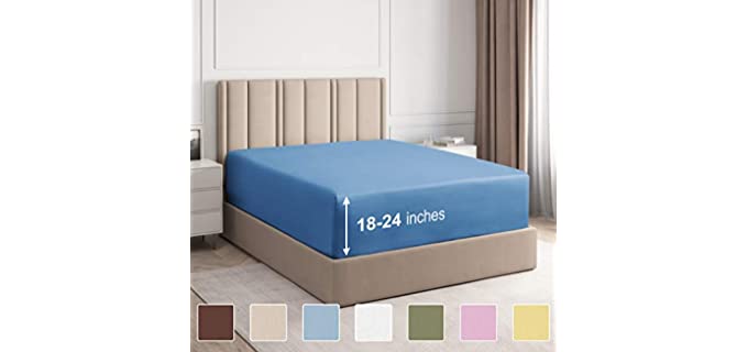 CGK Unlimited Extra Deep - Bed Sheets That Don't Come Off