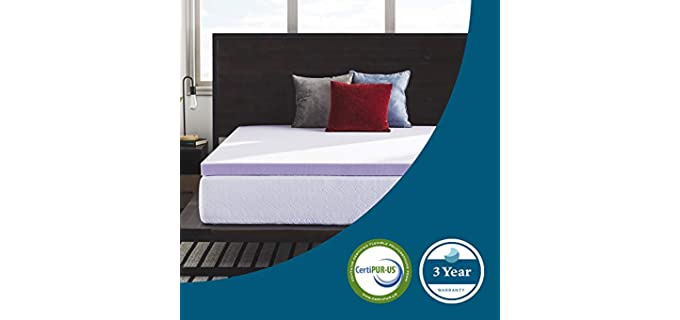 lucid 3 mattress topper review