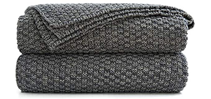Longhui bedding 100% Cotton - Best Throw Blankets