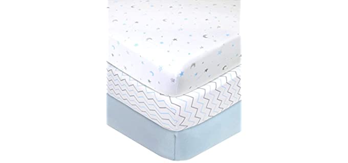 American Baby Company Cotton - Jersey Knit Best Crib Sheets