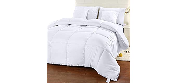 Utopia Bedding King - White Best Duvet Comforters