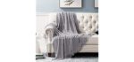 Bedsure Decorative - Knit Woven Blanket