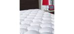 DROVAN King - Best Rated Waterproof Mattress Pad Cover