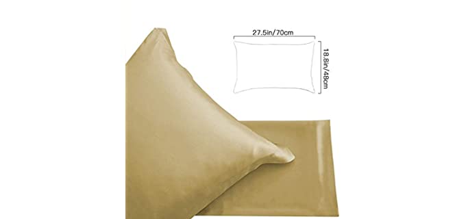 Amerthing Solid - Copper Compression Pillowcase