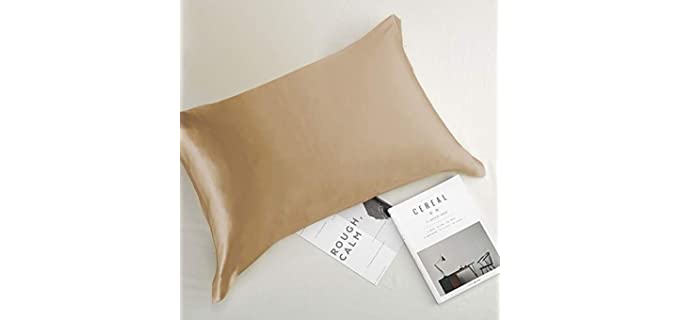 NEWMEIL Brown - Copper Oxide Fiber Pillow