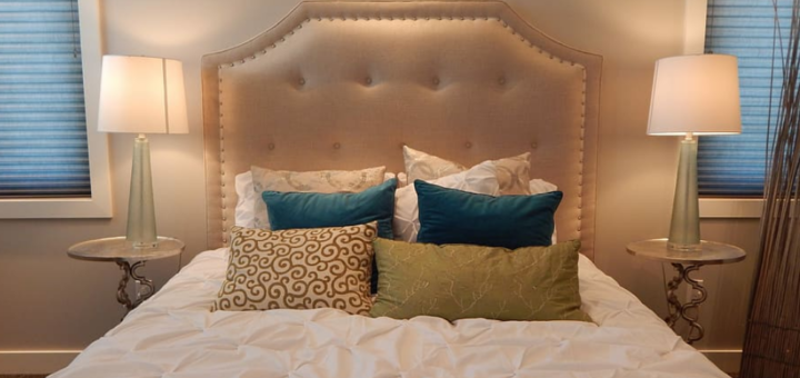 Tufted Wingback Headboard