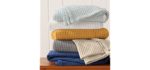 Great Bay Home Store Thermal - Cotton Waffle Weave Blanket