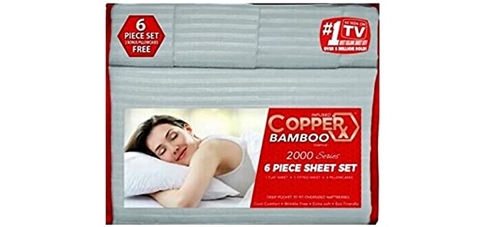 CopperX Bamboo - Copper Infused Sheets