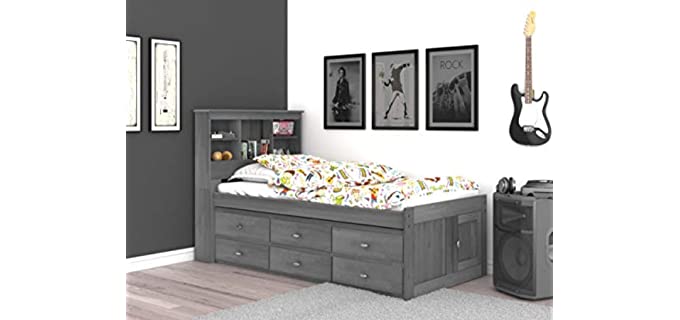 Discovery World Drawer - Bookcase Twin Bed Headboards