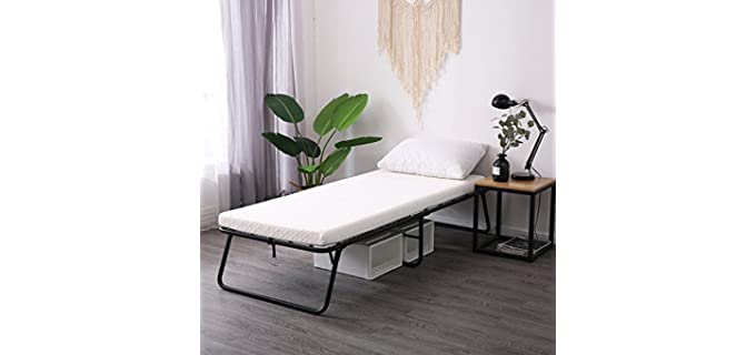 Leisuit Portable - Folding Bed and Mattress