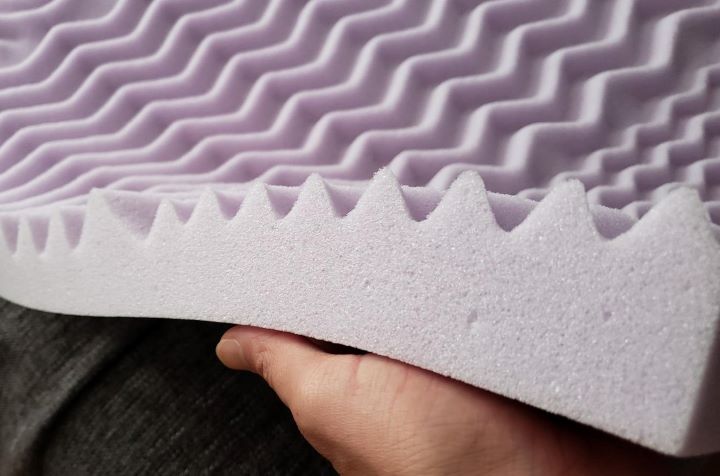 Examining the weight and thickness of the mattress topper