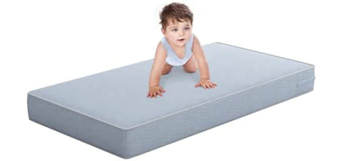 Safety 1st Star Covering Baby Mattress - Waterproof Star Coated Crib Mattress