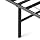 Amazon Basics Bed Frame with Storage, Foldable Metal Platform, Sturdy Steel, No Box Spring Needed, 14-inch High, Tool-Free Setup, Noise Free, Easy Assembly, Queen Size, Black