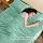 BEDELITE Flannel Sheets Queen Size, Haze Blue, 4 Pieces