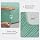 BEDELITE Flannel Sheets Queen Size, Haze Blue, 4 Pieces