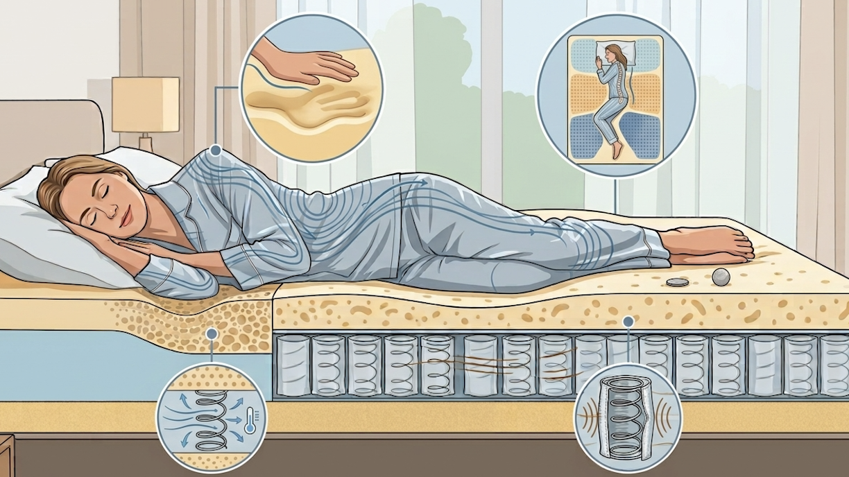 Best Materials for Luxury Mattresses