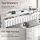 CypBed King Bed Frame with 4 Storage Drawers and Headboard,Charging Station
