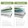 EGOHOME Full Size Memory Foam Mattress 8 Inch, Green Tea, Medium Firm