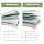 EGOHOME Twin Mattress 12 Inch, Green Tea Memory Foam Mattress, Medium Firm
