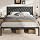 Fluest King Bed Frame with Headboard Linen Upholstered Bed Frame Platform,All Metal Slats Support Platform Bed Frame with Storage Space,Easy Assembly,Noise Free,No Box Spring Needed,Grey