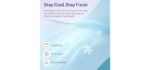 GAESTE Full Size 10 Inch Cooling Gel Memory Foam Mattress, Medium Feel