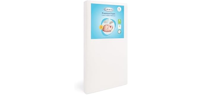 Graco Premium Foam Baby Crib & Toddler Bed Mattress