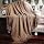 Home Soft Things Brown Throw Blanket Knitted Tweed Throw 50'' x 60'', Amphora, Super Soft Cozy Warm Comfortable Breathable Throw for Living Room Chair Couch Bed Sofa Bedroom Home Décor