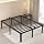 MAF 18 Inch King Bed Frame with Round Corner Legs Mattress Slide Stopper