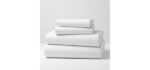 Mellanni Cotton Flannel Sheet Set