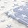 NTBAY Twin 3 Layer Muslin Cotton Blanket, 68 x 92, Blue Stars