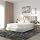NapQueen 8 Inch Queen Size Mattress, Bamboo Charcoal Memory Foam Mattress, Bed in a Box, White