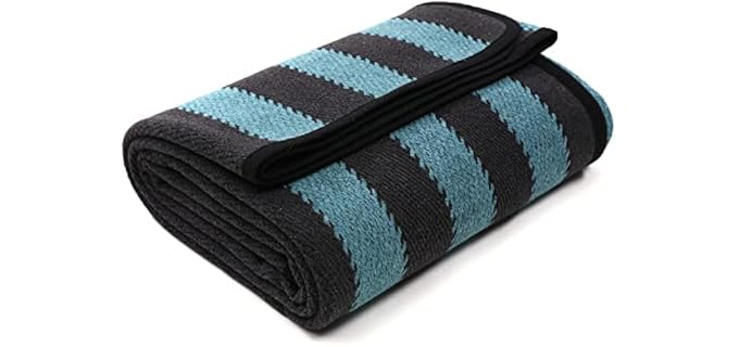 PuTian Merino Wool Blanket, Soft Throw for Camping, 87