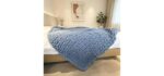 Soft Chunky Knit Throw Blanket for Couch, Cozy Warm Knitted Blankets