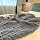 Soft Chunky Knit Throw Blanket for Couch, Cozy Warm Knitted Blankets