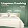 TEXAS LINEN CO. 100% Organic Cotton Percale Sheets Queen Size - 4 PC Ivory Organic Sheets Queen Set, Soft, Crisp & Cooling, Fully Elasticized 16