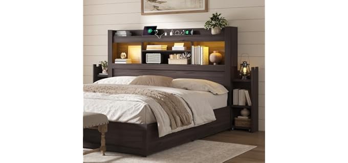 AMERLIFE Farmhouse Bookcase