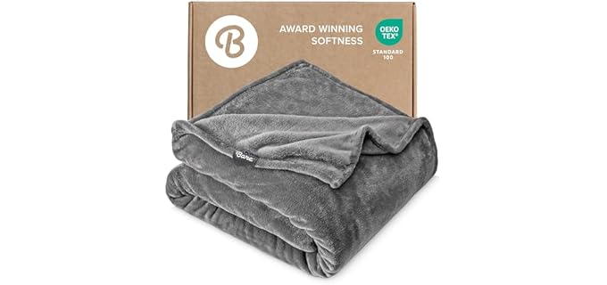 Bare Home Microplush Blanket