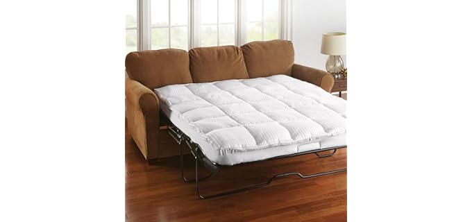 BrylaneHome Sofa Bed Topper