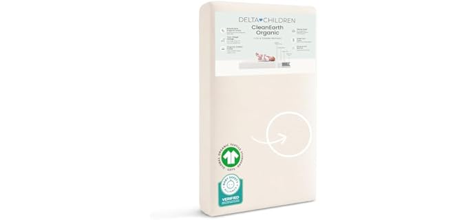 Delta Children CleanEarth Organic Crib Mattress