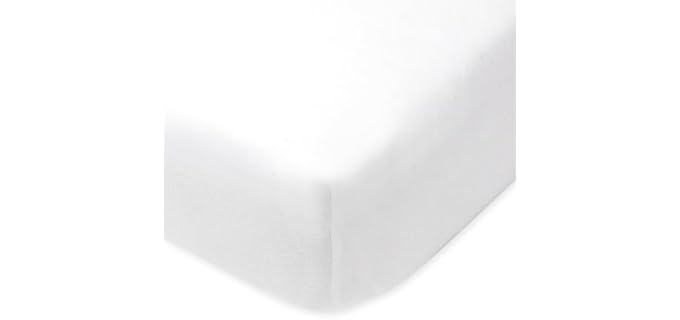 HonestBaby Organic Cotton Fitted Crib Sheet