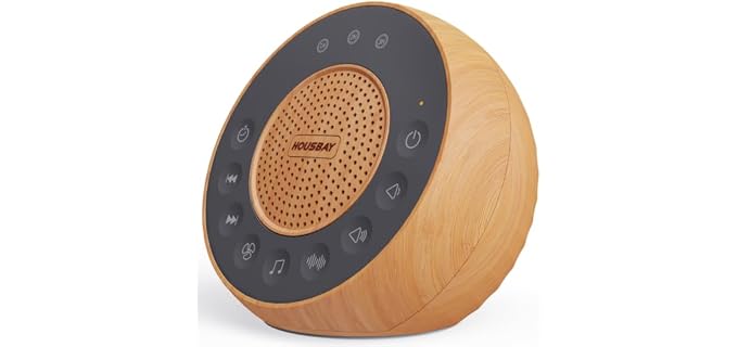 Housbay 31-Sound Machine White Noise Machine With Timer
